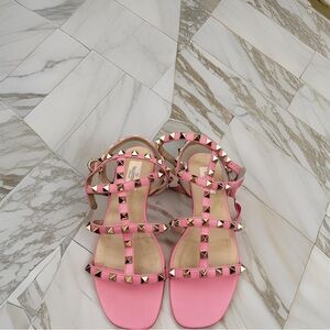 valentino sandals. So gorgeous. They’ve been worn but in good condition.